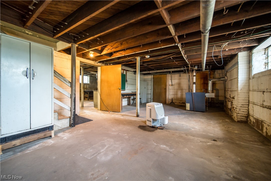3023 Woodland Road Akron, OH 44312 - Photo 21 of 30 View of basement