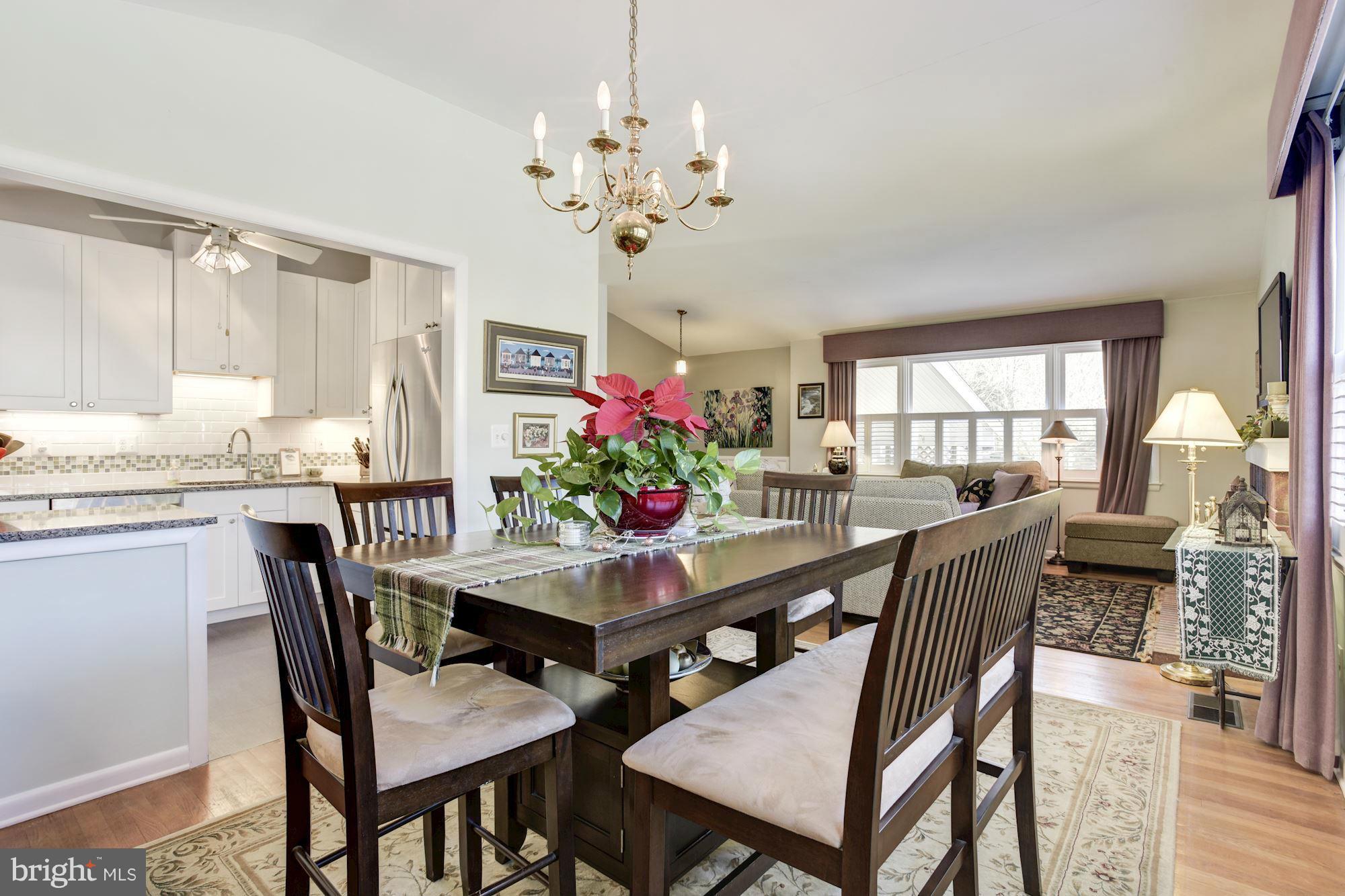 6705 Maxalea Road Baltimore, MD 21239 - Photo 9 of 30 a view of a dining room with furniture window and wooden floor