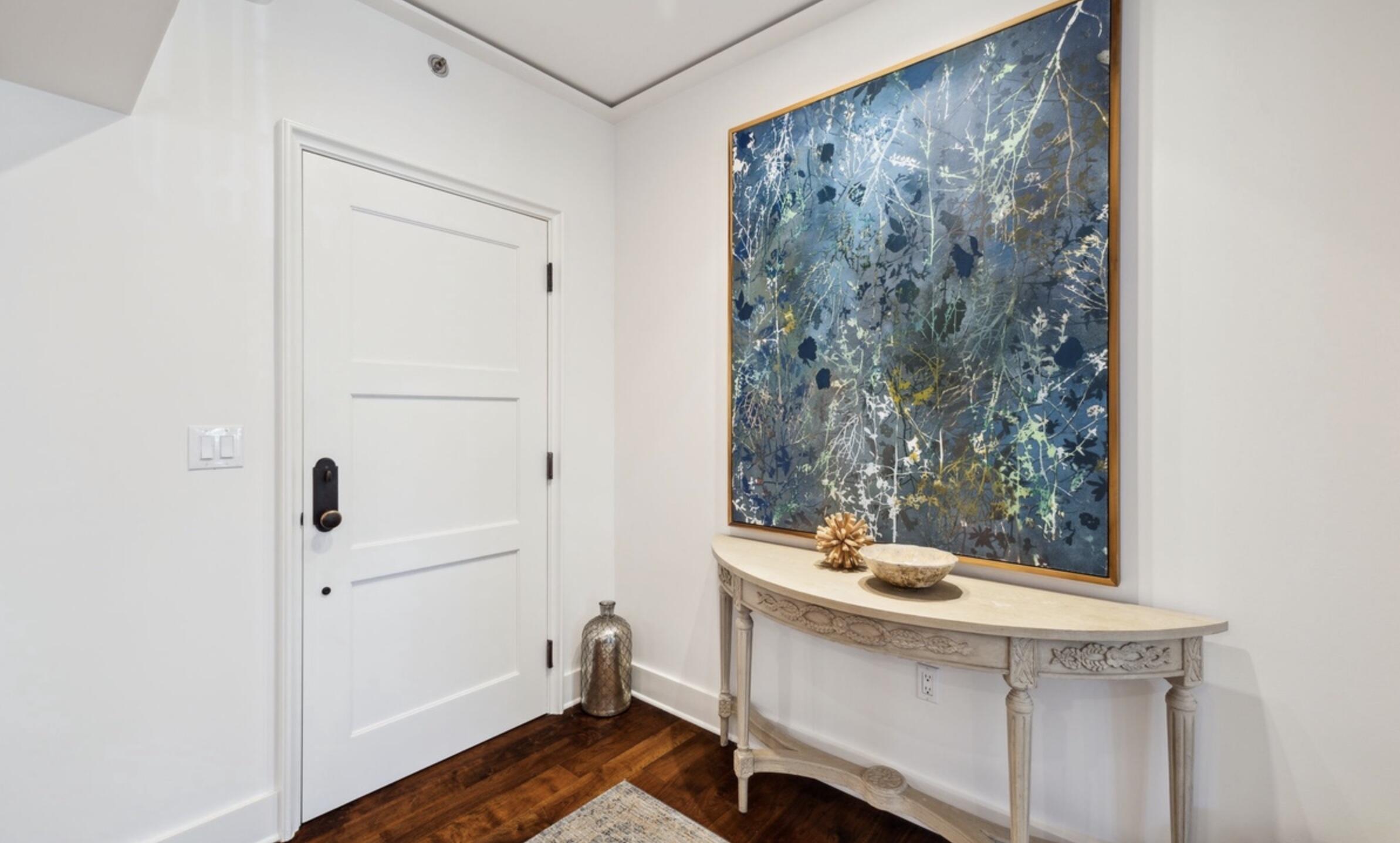 78 North Barrett Square, Unit 4 Inlet Beach, FL 32461 - Photo 6 of 36 a bathroom with a sink a mirror and a toilet