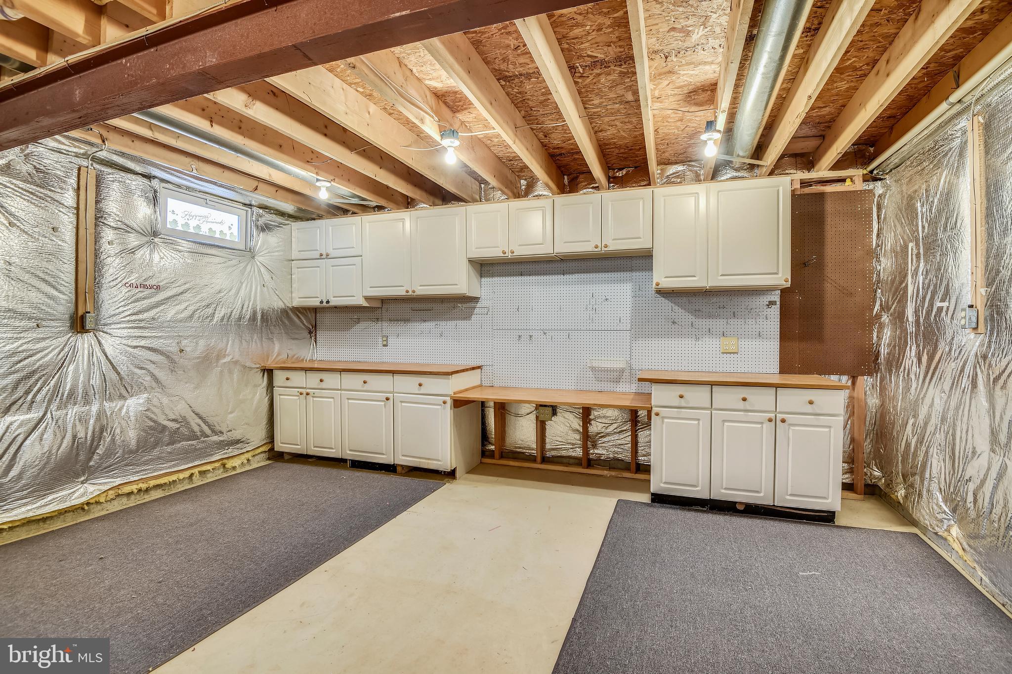 7762 Rotherham Drive Hanover, MD 21076 - Photo 39 of 65 Basement with Built-in Workspace