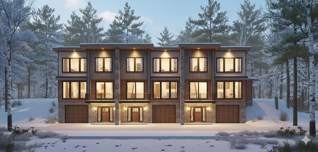 Tbd Timberline Drive, Unit A1 Newry, ME 04261 - Photo 2 of 2 3 unit hero shot finished