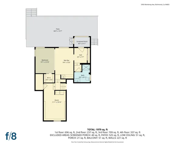 $1,100,000 | 5950 Monterey Avenue, Richmond, CA 94805