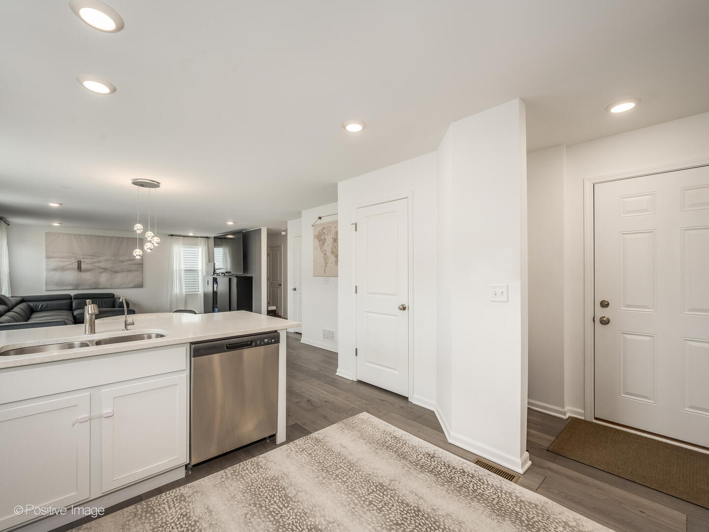 444 Radcliff Lane South Elgin, IL 60177 - Photo 11 of 26 a kitchen with white cabinets and sink