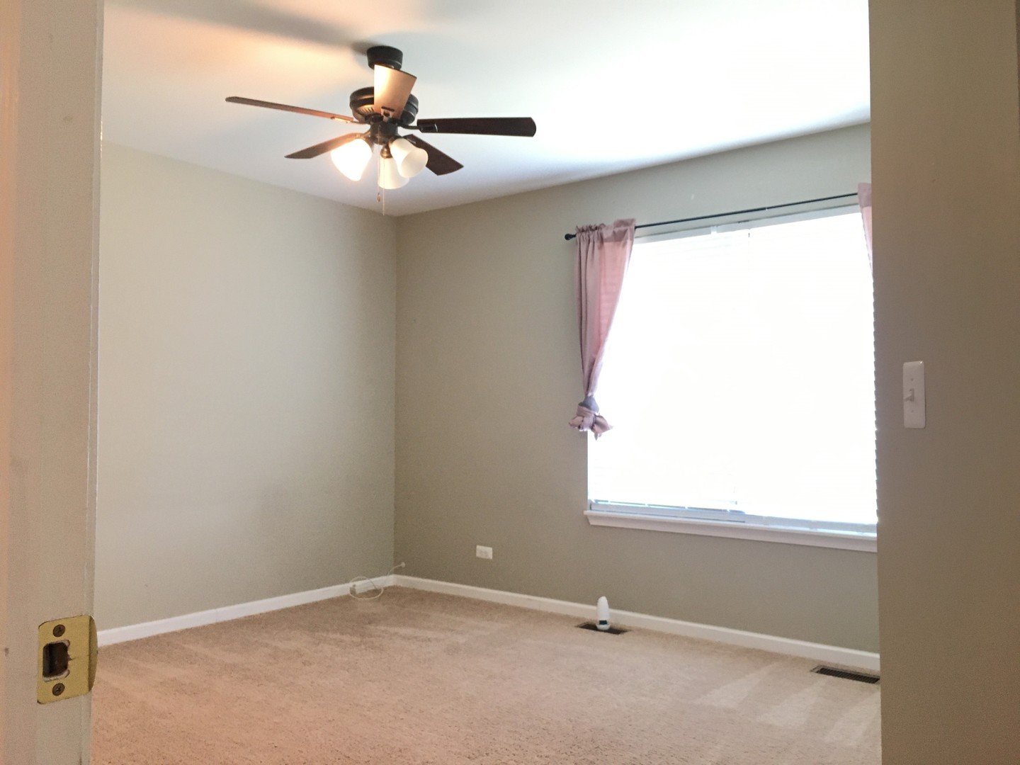 10123 Ashley Street Huntley, IL 60142 - Photo 24 of 33 an empty room with a window and a ceiling fan