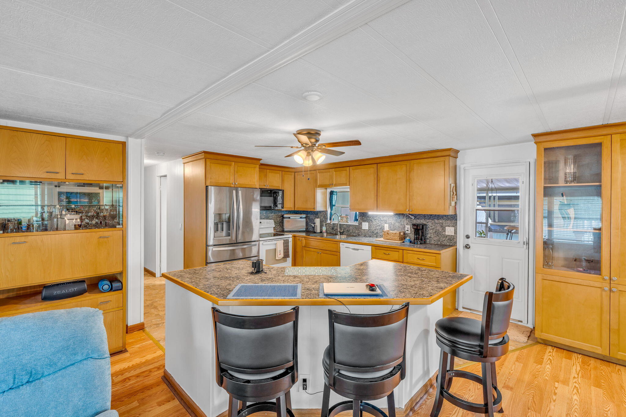 808 South Silver Circle Key Largo, FL 33037 - Photo 13 of 49 a view of a dining room with furniture window and outside view