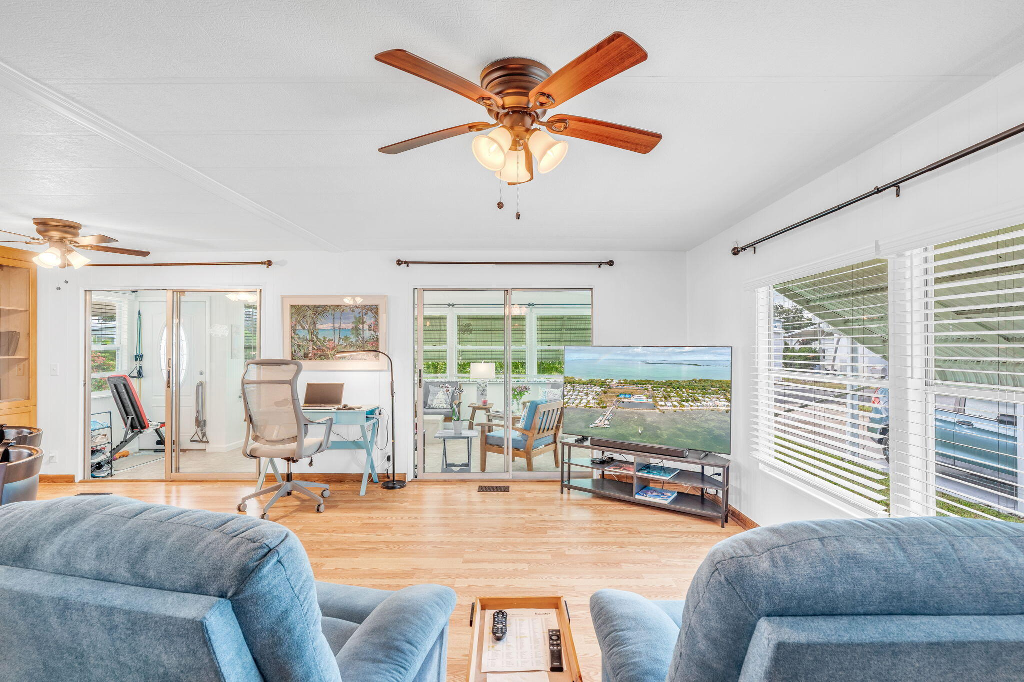 808 South Silver Circle Key Largo, FL 33037 - Photo 15 of 49 a living room with furniture and a large window
