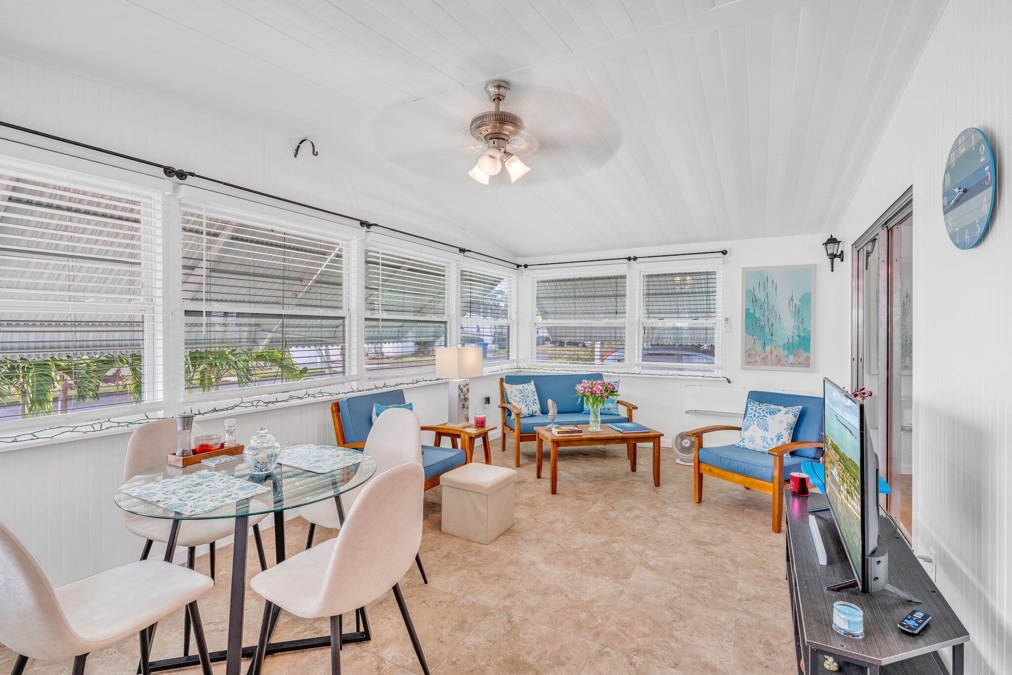 808 South Silver Circle Key Largo, FL 33037 - Photo 16 of 49 a living room with furniture and a large window