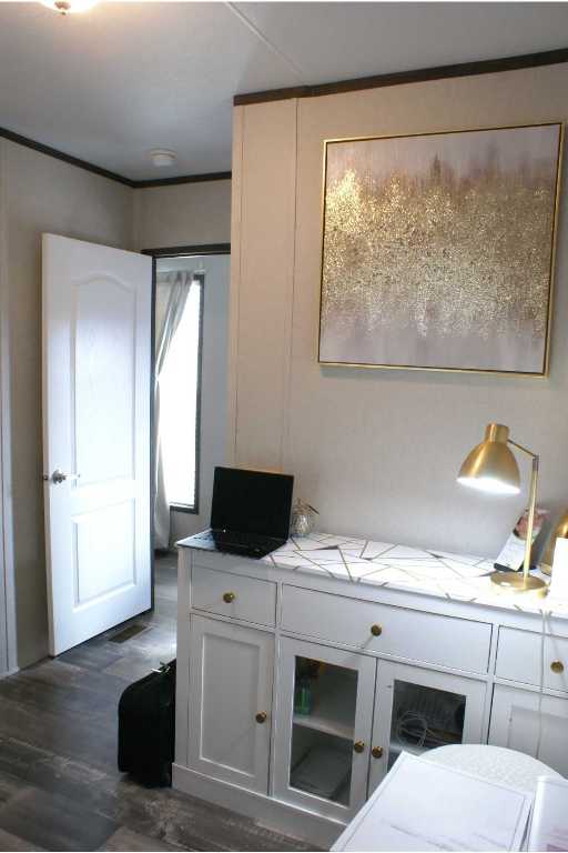 501 Mesquite Road San Marcos, TX 78666 - Photo 16 of 33 Office area featuring dark wood-type flooring