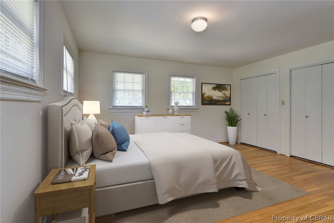 14401 Stage Road Lanexa, VA 23089 - Photo 18 of 35 Primary Bedroom on first floor. Virtually staged