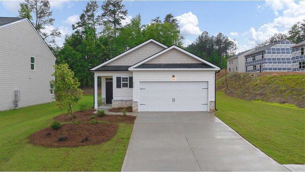972 Raghorn Road Grovetown, GA 30813 - Photo 1 of 75 An open concept layout, extended covered back patio, and upgraded features make this home ideal for those wanting comfort, convenience, & a cozy home.