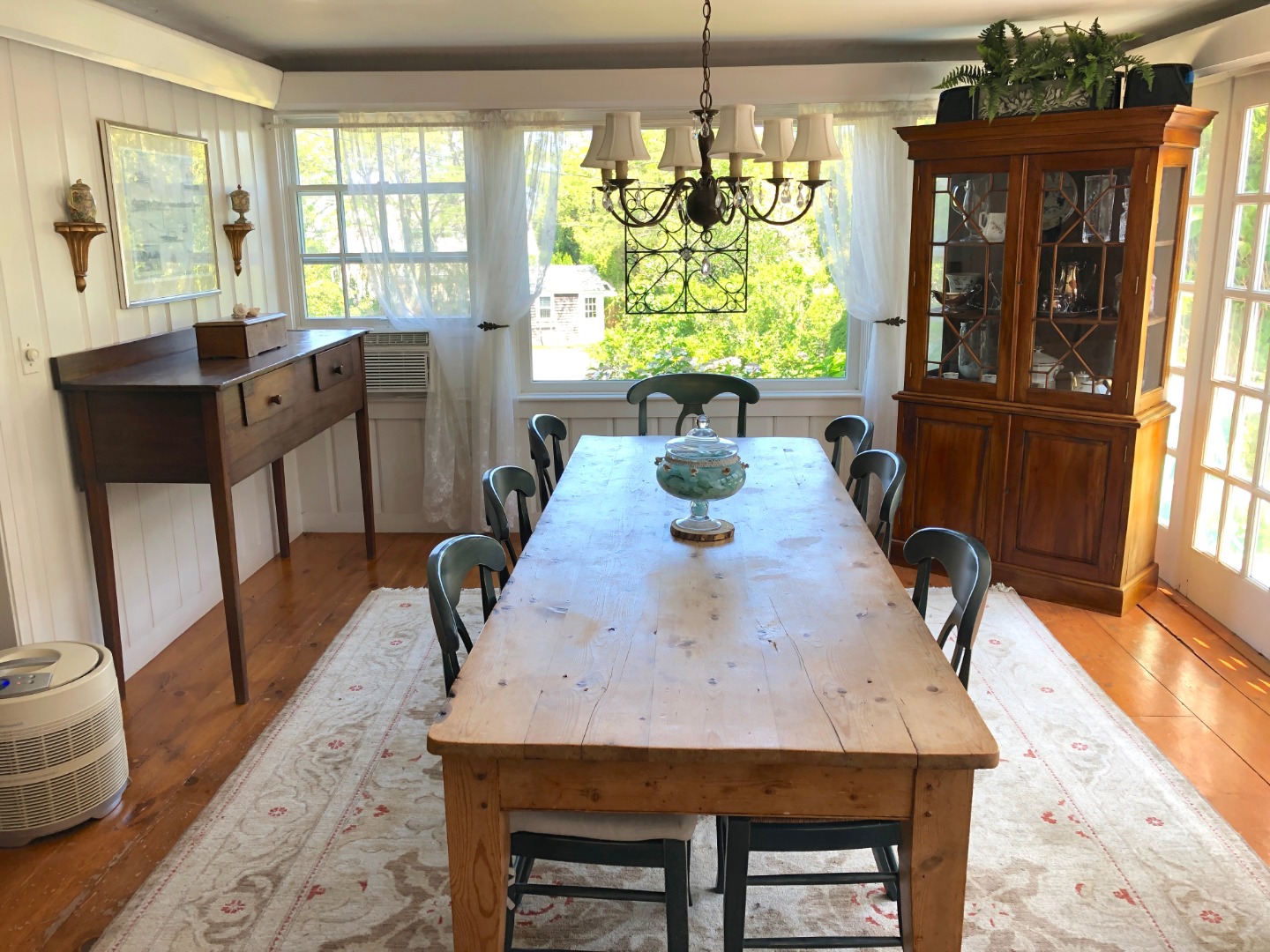 12 Atwood Circle Edgartown, MA 02539 - Photo 5 of 16 a view of a dining room with furniture window and wooden floor