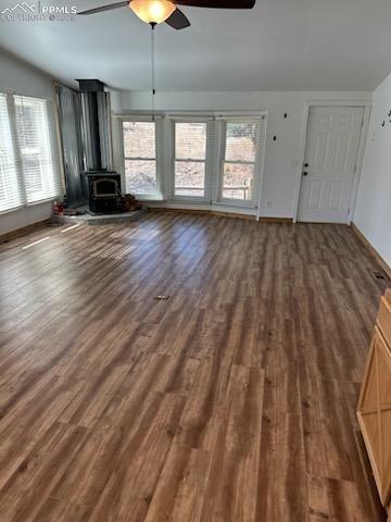 7878 County Road 28 Cotopaxi, CO 81223 - Photo 20 of 23 a view of an empty room with window and wooden floor