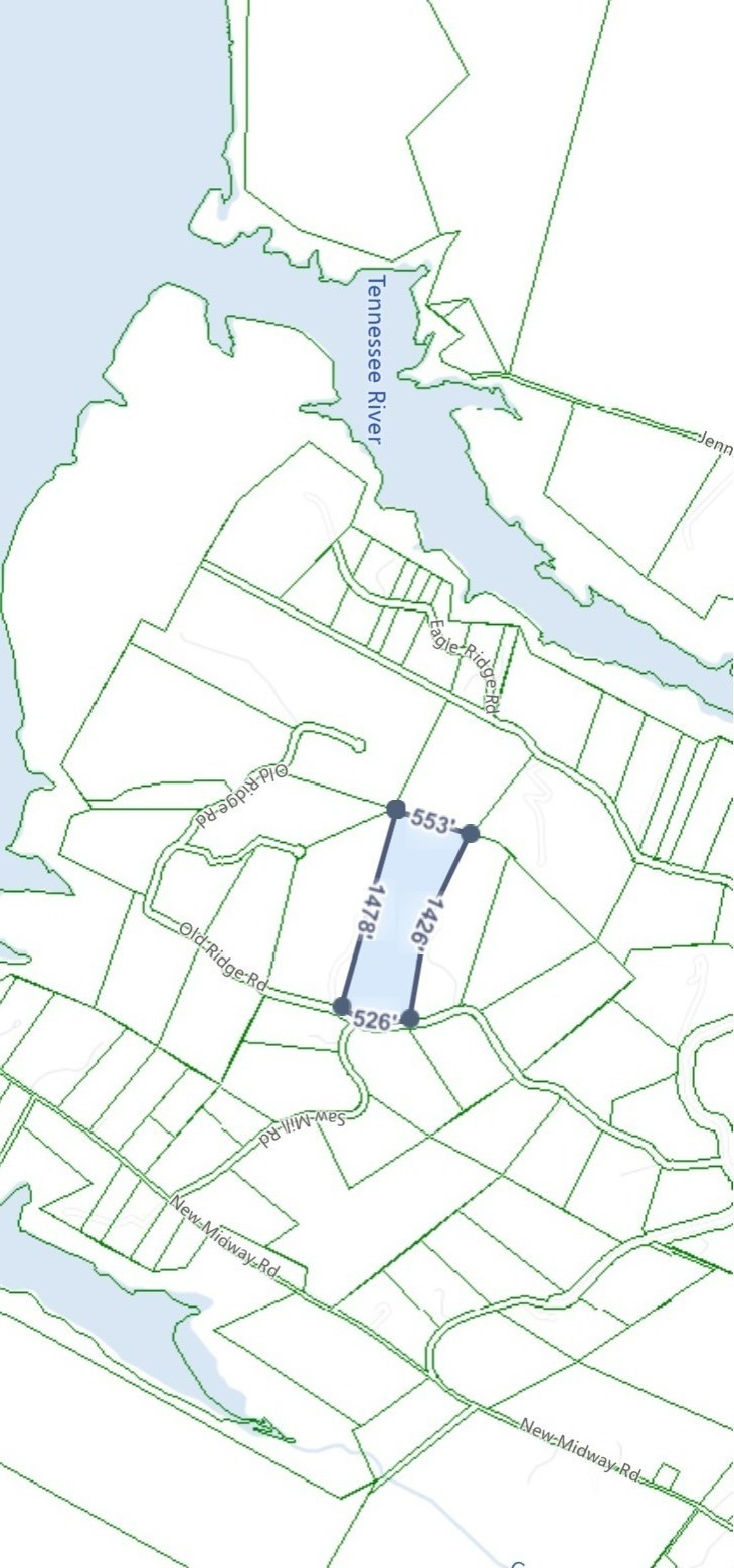 Plat map 190 Old Ridge Rd