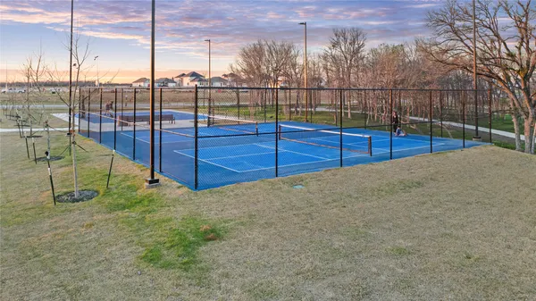 a view of a tennis court