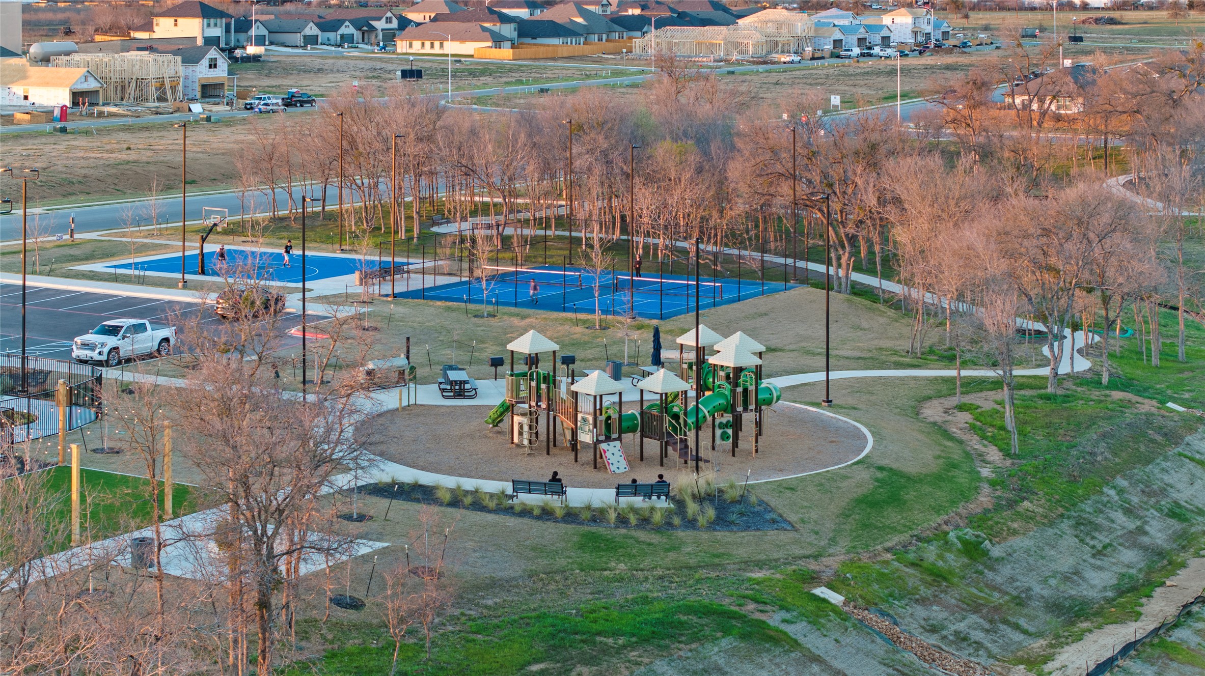 172 Gullivers Drive Elgin, TX 78621 - Photo 22 of 25 an aerial view of a house with a yard