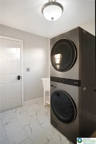 a view of a furniture and window in a room