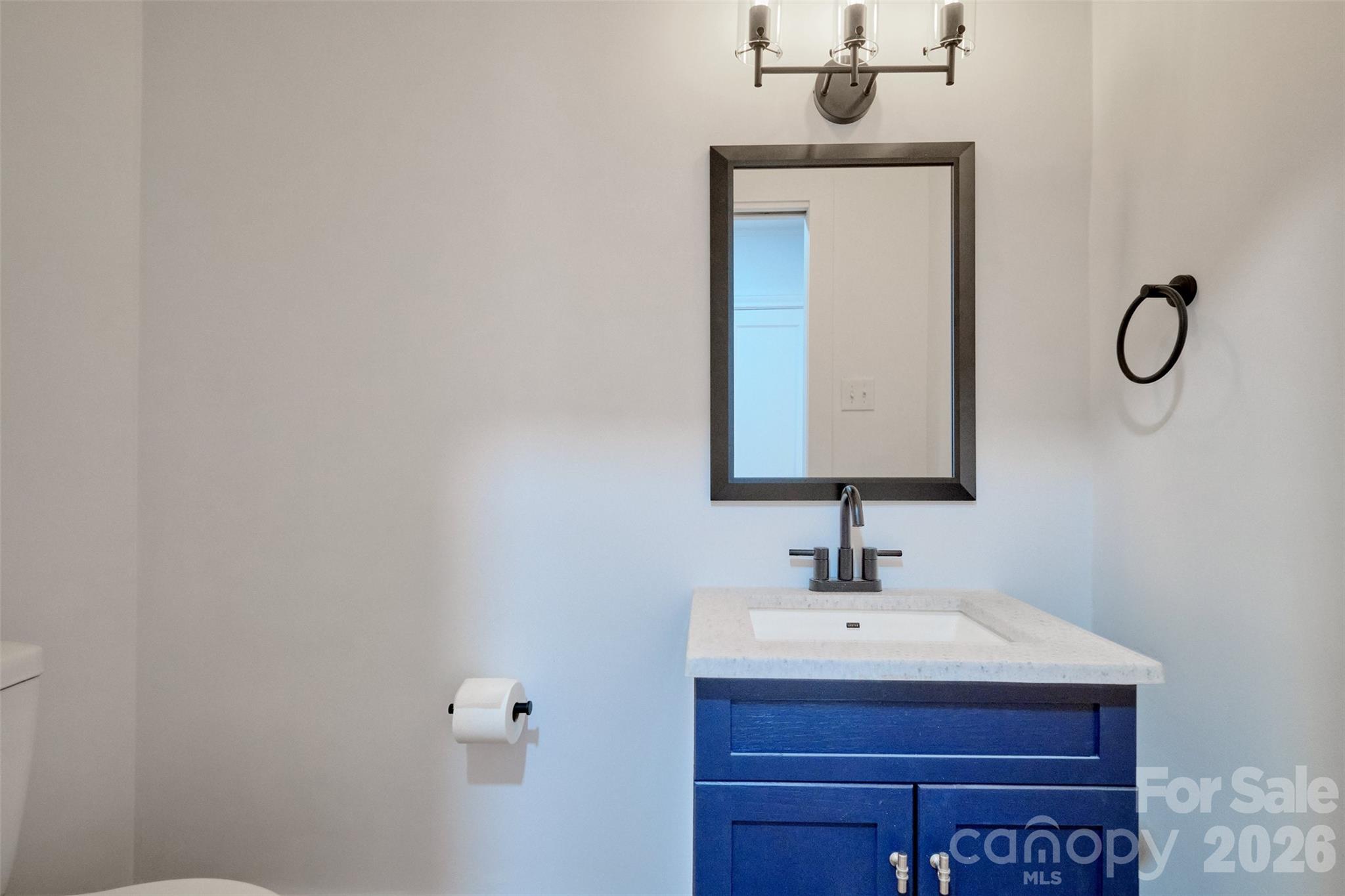 804 Congress Street North York, SC 29745 - Photo 17 of 48 a bathroom with a sink and a mirror