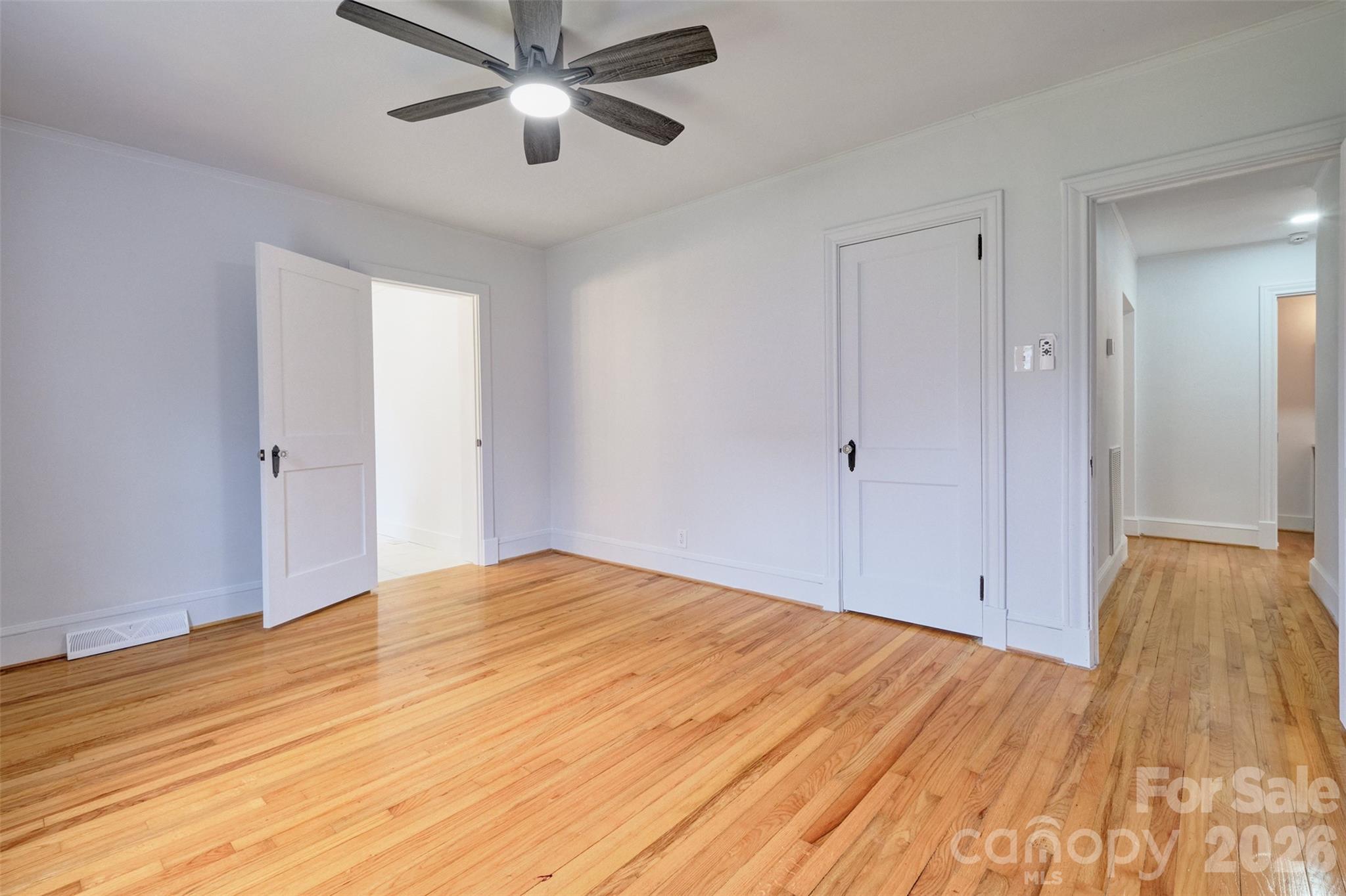 804 Congress Street North York, SC 29745 - Photo 20 of 48 a view of empty room with wooden floor