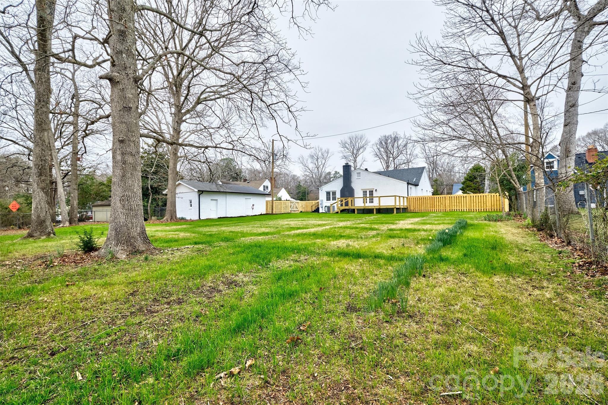 804 Congress Street North York, SC 29745 - Photo 43 of 48 a view of a house with a big yard and large trees