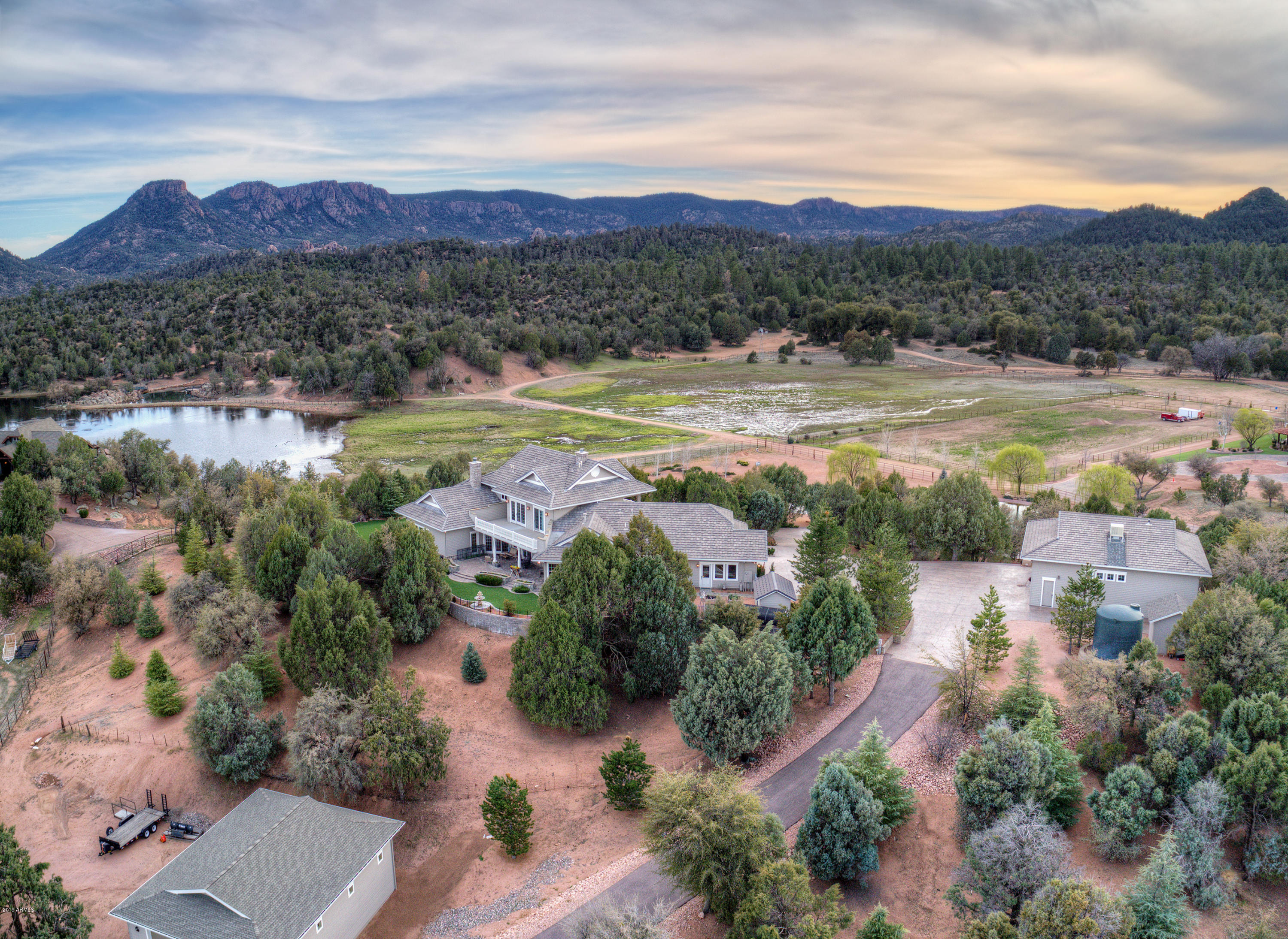 191 White Drive Payson, AZ 85541 - Photo 4 of 61 Aerial ~ Mountain View