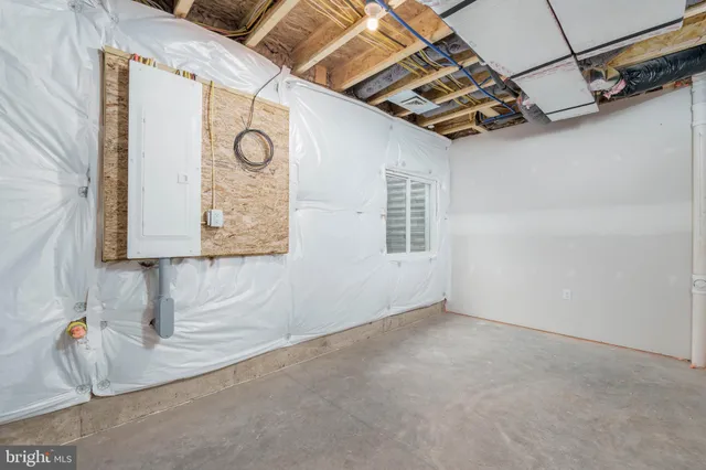 a view of a room with window