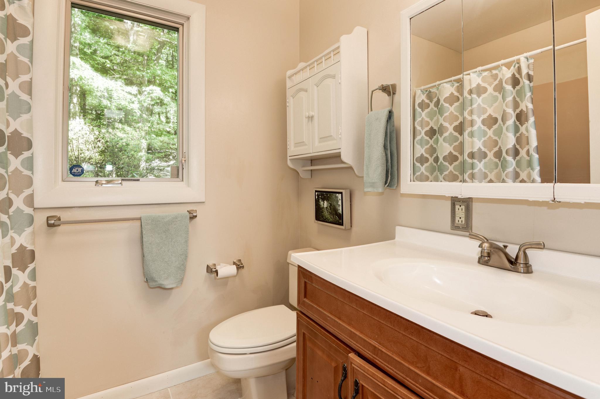 1619 Summit Drive Haymarket, VA 20169 - Photo 28 of 62 a bathroom with a sink a toilet and a window