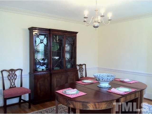 338 Tenney Circle Chapel Hill, NC 27514 - Photo 10 of 25 Gracious formal dining room which could also be a den/family room. PLEASE CALL FOR ADDITIONAL PHOTOS.