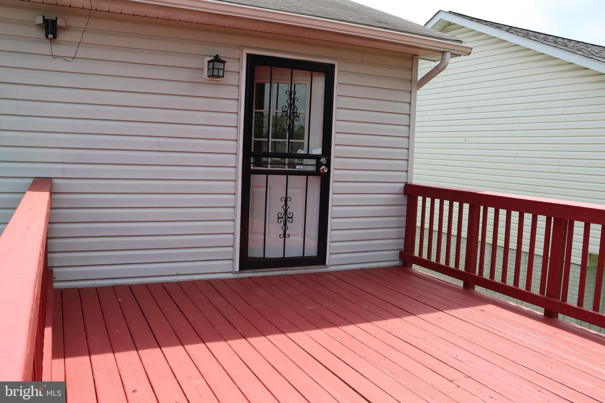 8704 Chestnut Ridge Drive Laurel, MD 20707 - Photo 15 of 15 Door on deck