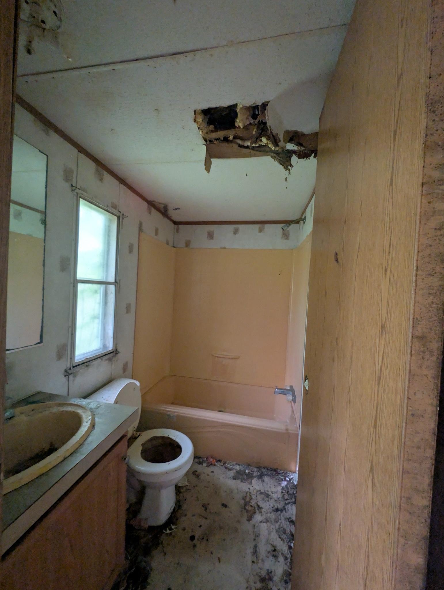 1023 Abiff Road Bon Aqua, TN 37025 - Photo 14 of 14 a bathroom with a toilet a sink and mirror