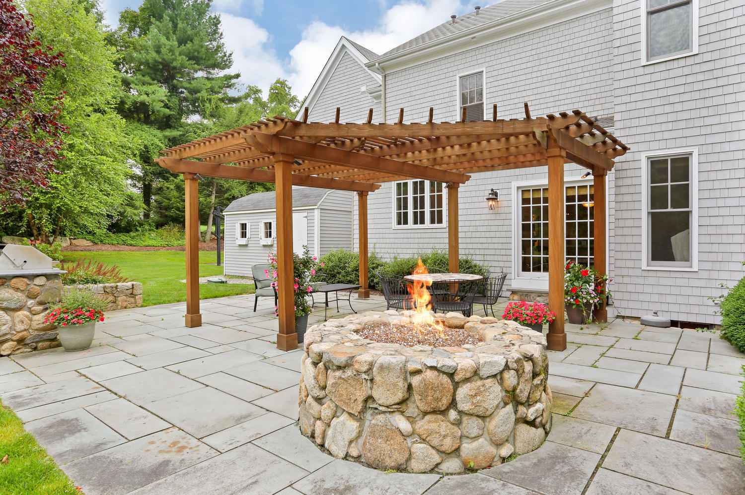 55 Dabney Road New Canaan, CT 06840 - Photo 31 of 39 55 Dabney - Back
