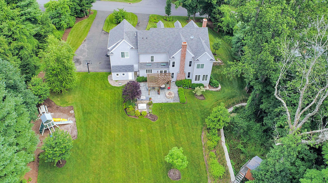 55 Dabney Road New Canaan, CT 06840 - Photo 34 of 39 55 Dabney Aerial