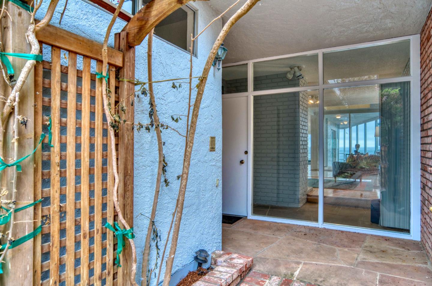 8701 Cabrillo Highway Montara, CA 94037 - Photo 32 of 40 a view of outdoor space with wooden walls