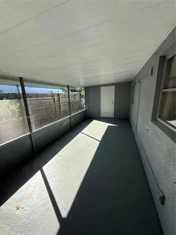 a backyard of a house