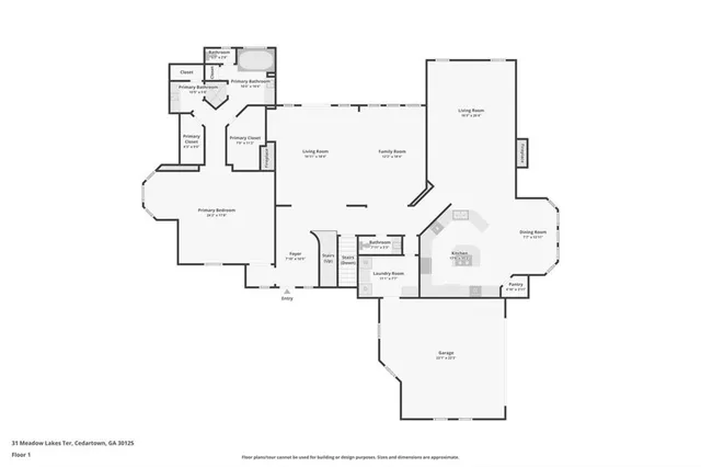 $944,999 | 31 Meadow Lakes Terrace, Cedartown, GA 30125