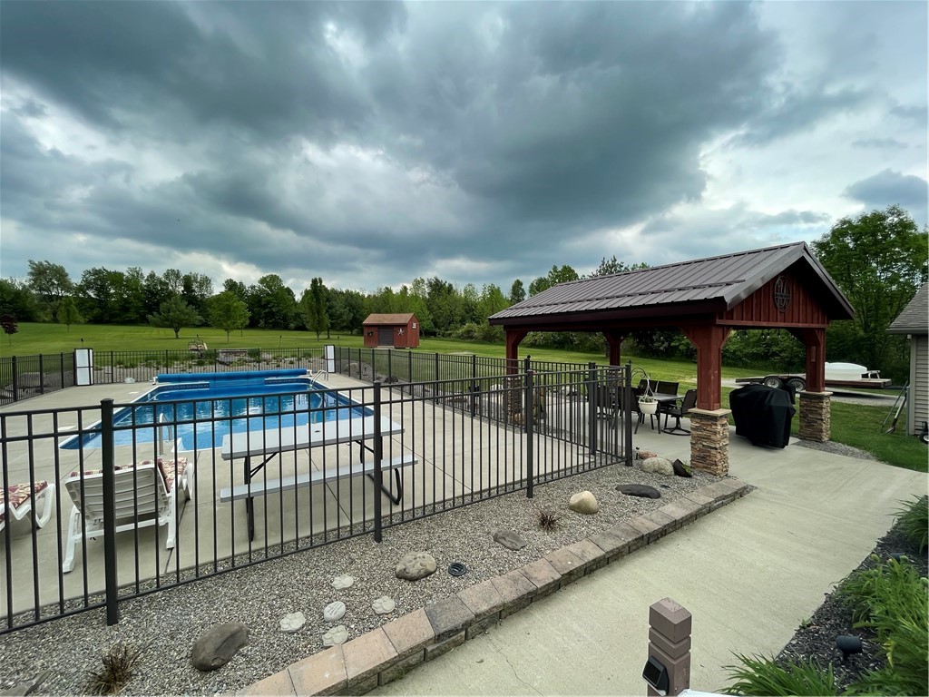 3202 Presbyterian Road Mount Morris, NY 14510 - Photo 23 of 34 back deck view