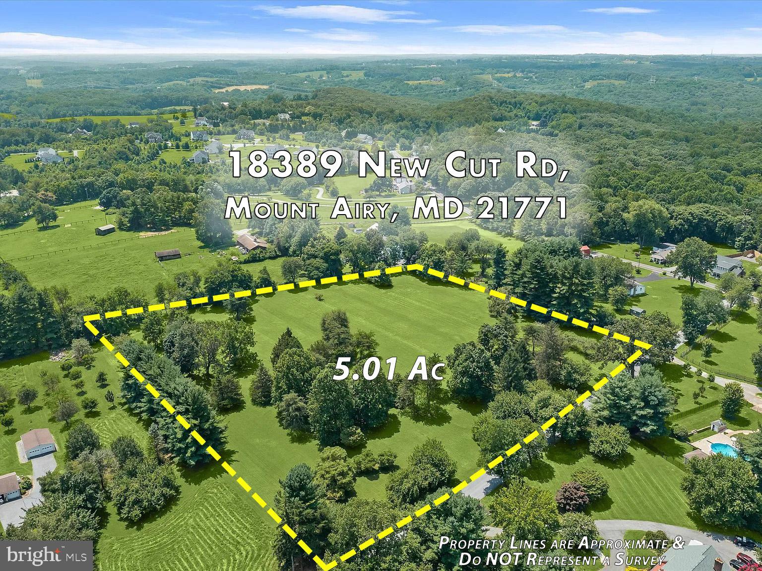 18389 New Cut Road Mount Airy, MD 21771 - Photo 3 of 41 a view of a bunch of green field