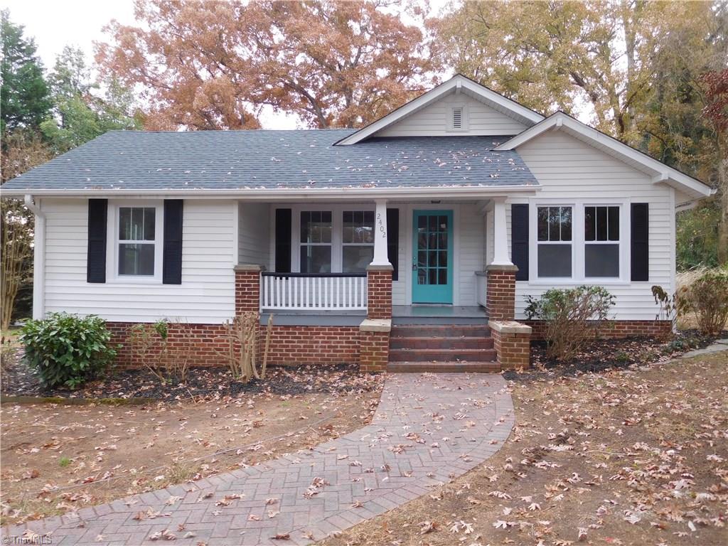 2402 Polo Road Winston-Salem, NC 27106 - Photo 1 of 30 WELCOME HOME to 2402 POLO RD. Cute & Charming. Completely Updated 1920's cottage style home in convenient location. Large Lot.