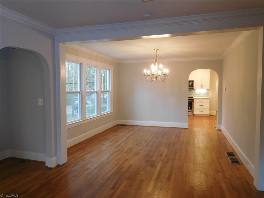 2402 Polo Road Winston-Salem, NC 27106 - Photo 6 of 30 Looking from the LR to the Formal DR & into the Kitchen. This home is very spacious.