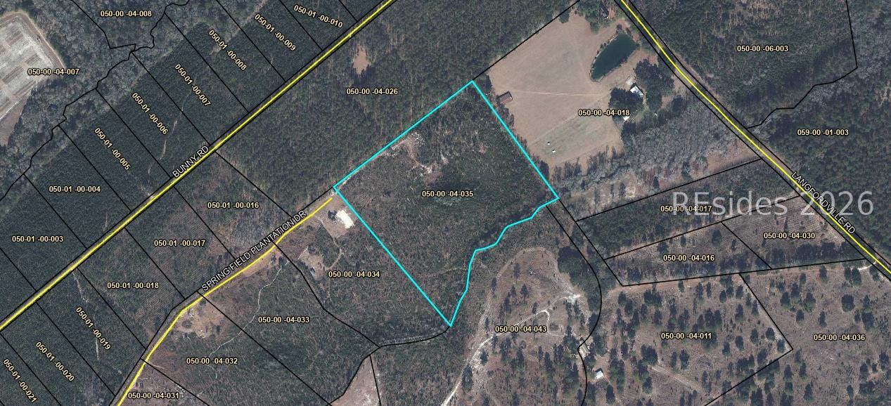 0 Spring Field Plantation Drive Ridgeland, SC 29936 - Photo 14 of 15 Tax map view