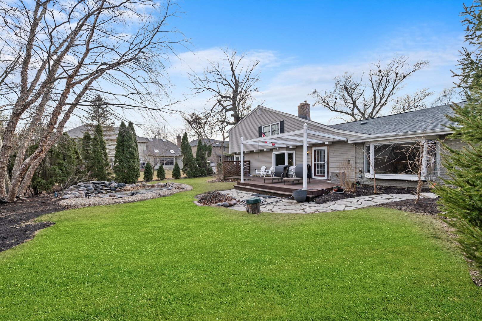 452 Deerpath Road Wood Dale, IL 60191 - Photo 38 of 50 a view of a house with a yard porch and furniture