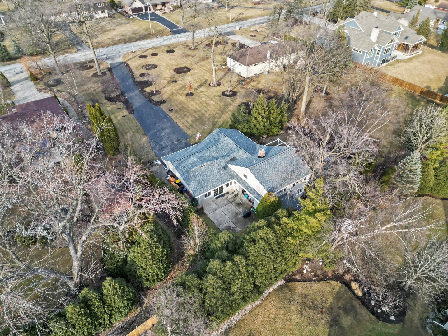 452 Deerpath Road Wood Dale, IL 60191 - Photo 47 of 50 a aerial view of a house with a yard