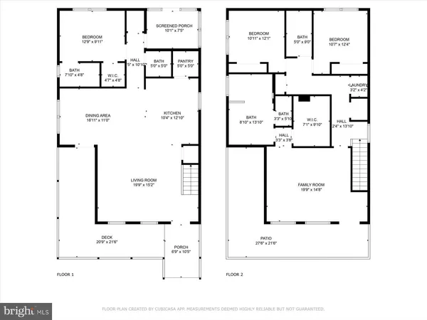 a view of a porch with wooden floor and fence