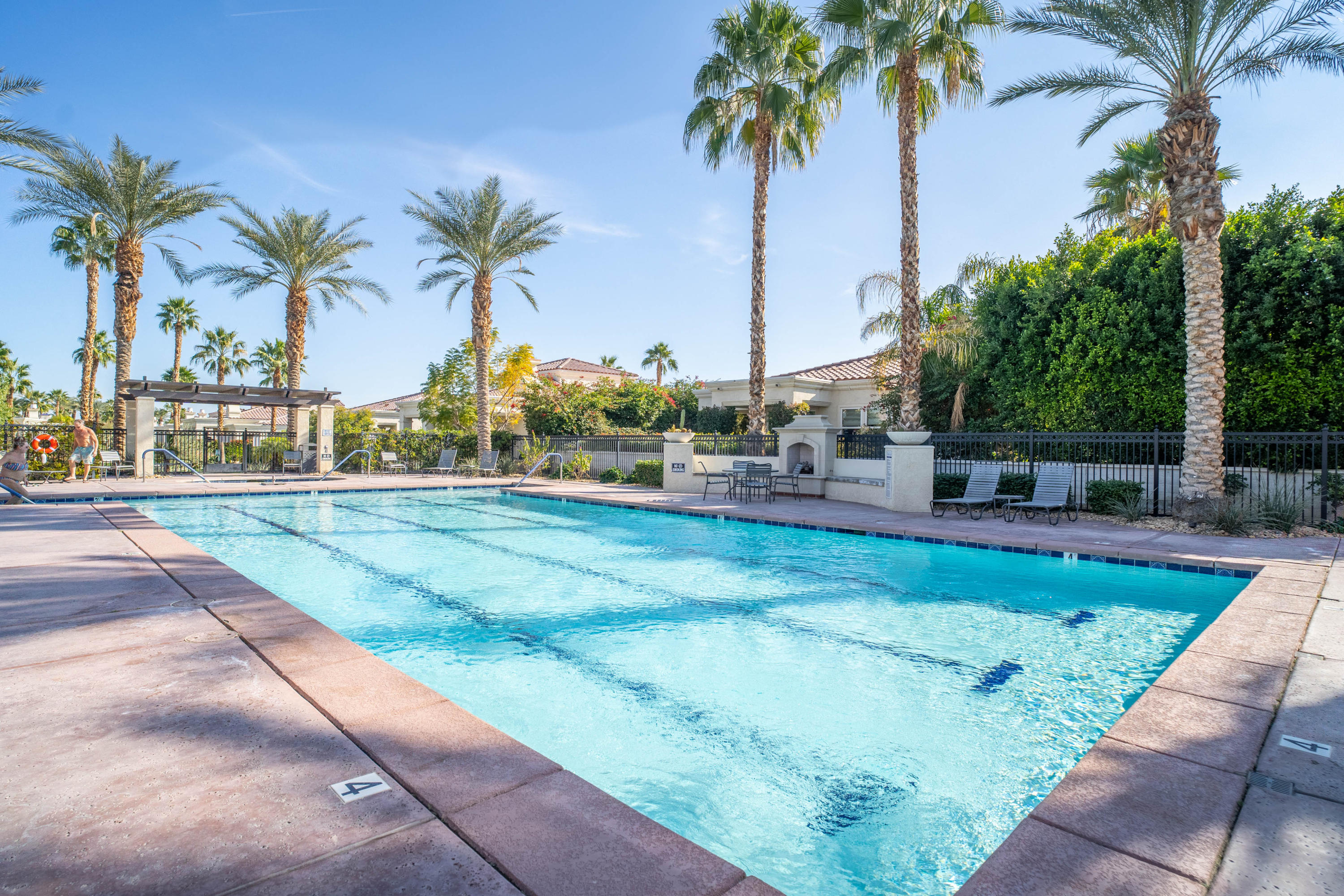 80777 Calle Azul La Quinta, CA 92253 - Photo 38 of 39 a view of a yard with palm trees