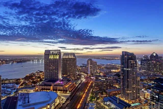 a view of a projector room