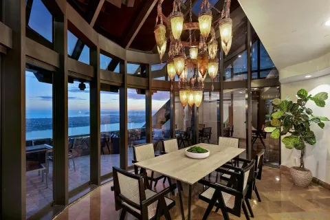 a view of a building with a yard