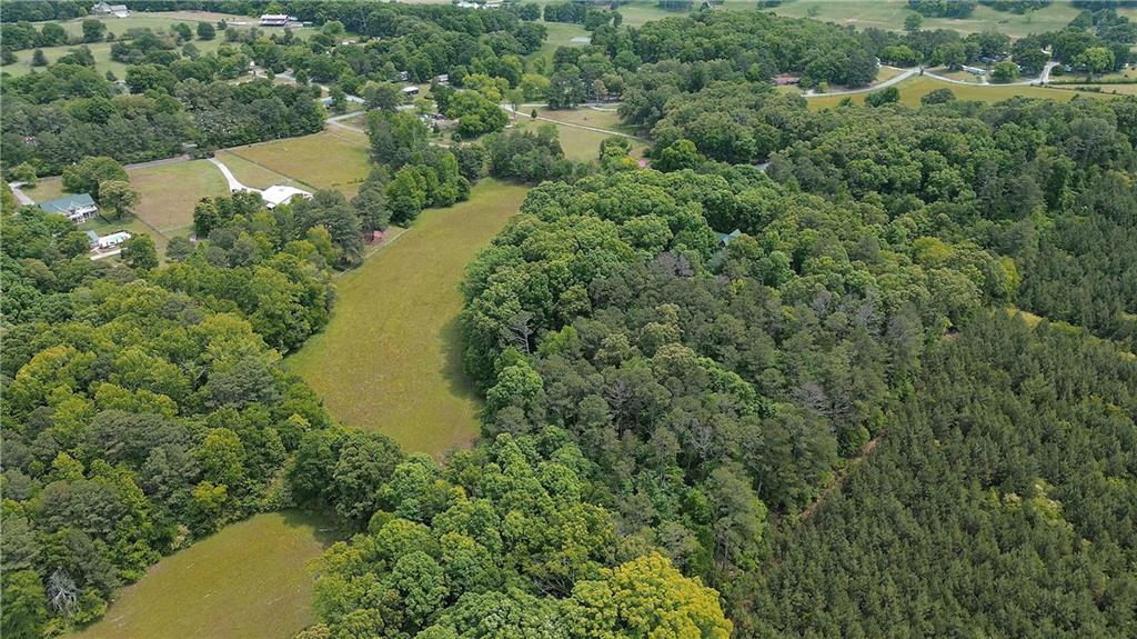 260 Road 2 S Southwest Cartersville, GA 30120 - Photo 68 of 69 an aerial view of a house with a lake view