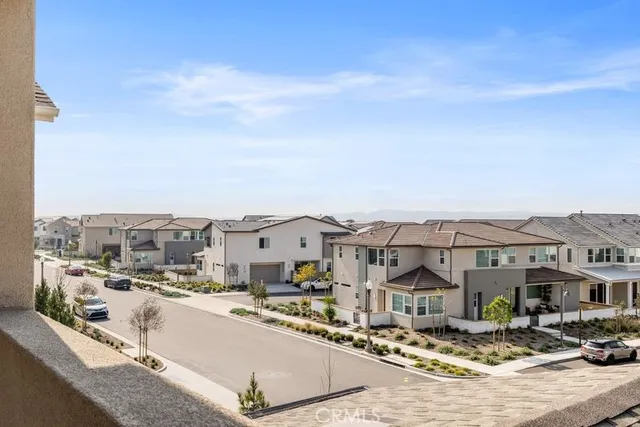 a view of a city with tall buildings