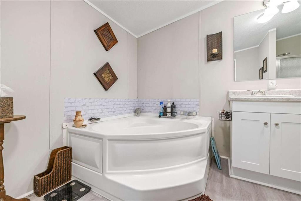 126 Loggins Trail Commerce, GA 30529 - Photo 24 of 50 a bathroom with a sink and a mirror