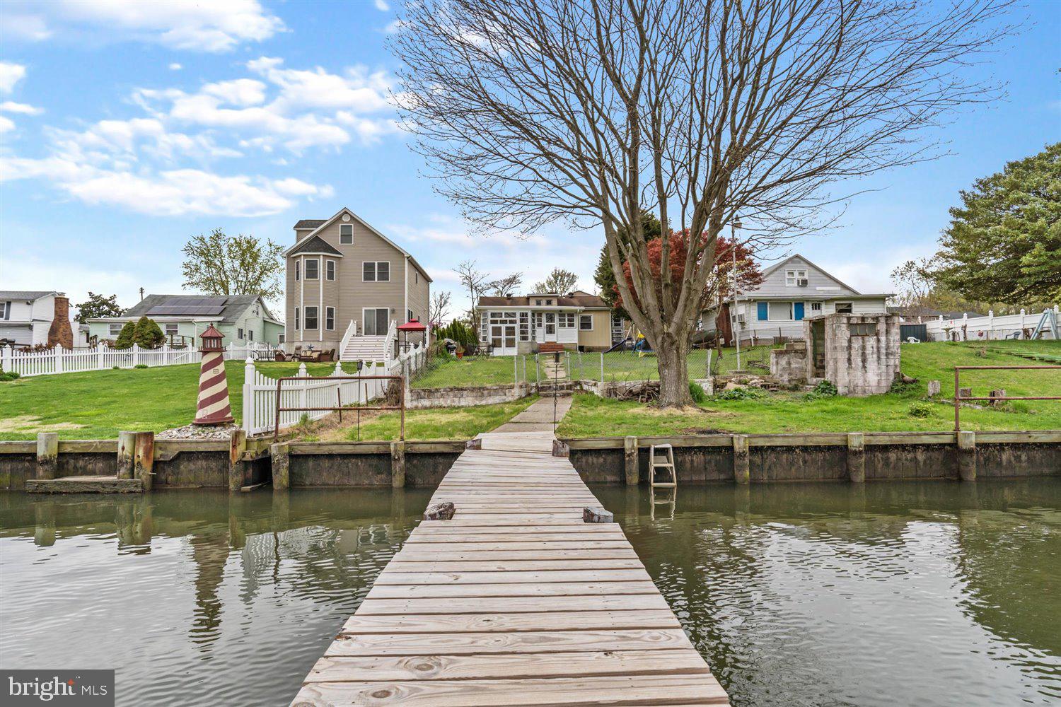 325 St Georges Road Essex, MD 21221 - Photo 41 of 52 View from the dock looking at the house