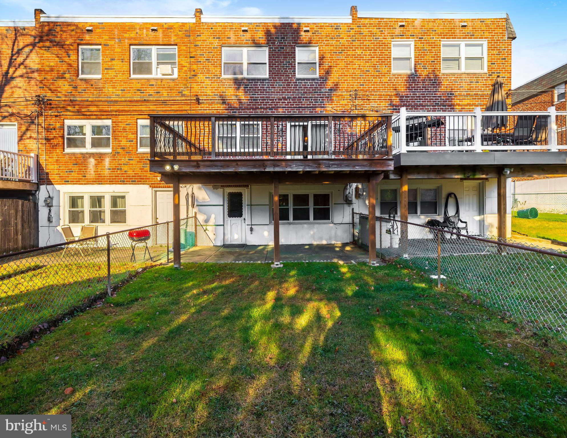 12209 Medford Road Philadelphia, PA 19154 - Photo 3 of 26 Back view deck & patio
